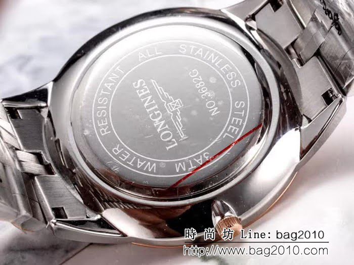 LONGINES浪琴 熱賣款 石英機芯 精品情侶對表 WSS0120